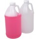 Calin 1/2 Gallon Jug, 64 oz USP Empty Plastic Bottle - Bpa Free, Natural Color HDPE with 38mm Cap (2)