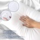 Calin Bed Pillows for Sleeping 2 Pack,Queen Size Cooling Pillows Set of 2,Top-end Microfiber Cover for Side Stomach Back Sleepers